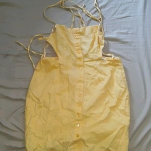 Yellow sundress